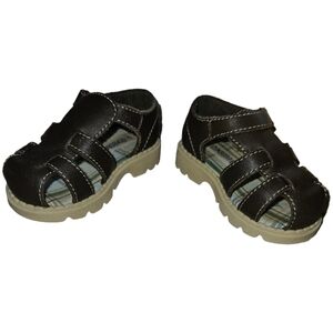 Y2K Gymboree Genuine Leather Crib Shoes W/Box